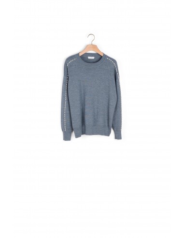 PULL Gris soldes