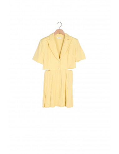 ROBE Jaune citron livraison gratuite