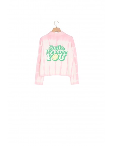 Smiley® Cardi coat tie and dye store