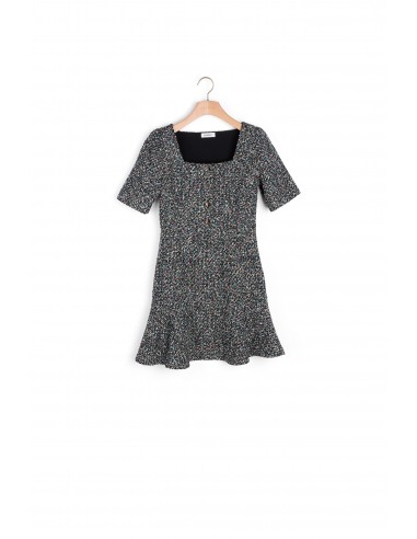 Robe courte en tweed Profitez des Offres !